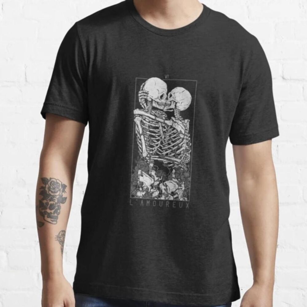 Unbranded Men's Black and White T-shirt